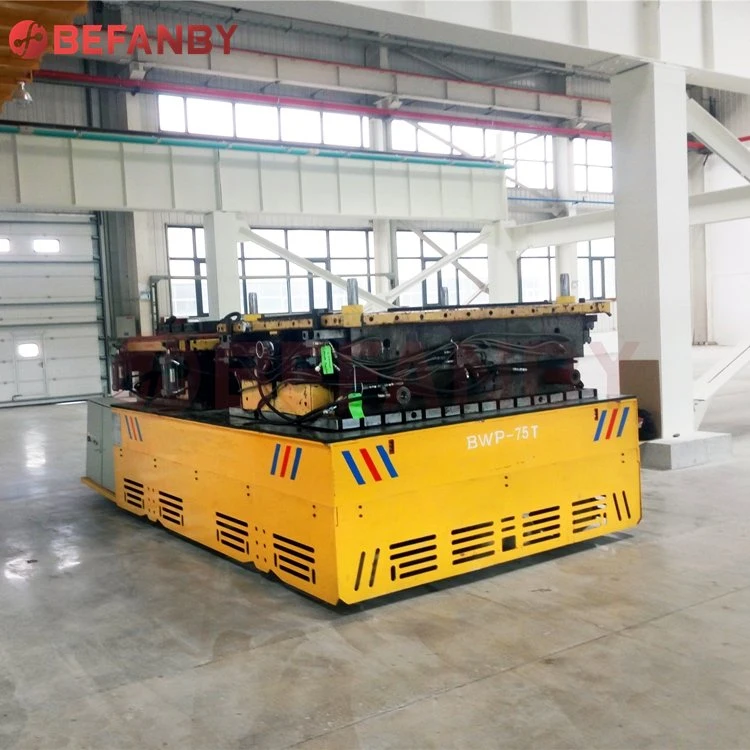 Die Mold Handling Multidirectional Automated Turning Steerable Trackless Transfer Cart