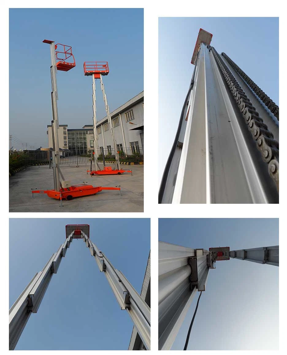 Niuli Aerial Work Table Electric Hydraulic Lift Aluminium Lifting Platform