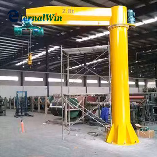 Bzd Column Type Rotary Wall Crane Cantilever/Floor Mounted Electric Hoist Jib Crane