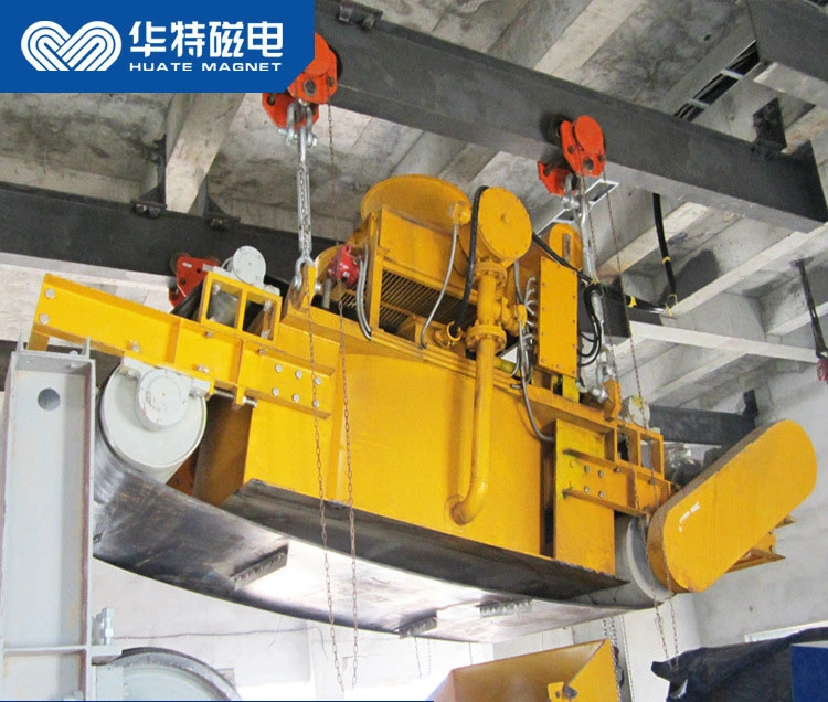 Self-Cleaning Electric Magnetic Tramp Iron Separator on The Belt Conveyor