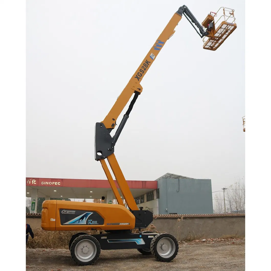 Xgs28K China Brand New 28m Self-Propelled Mobile Telescopic Aerial Work Platform