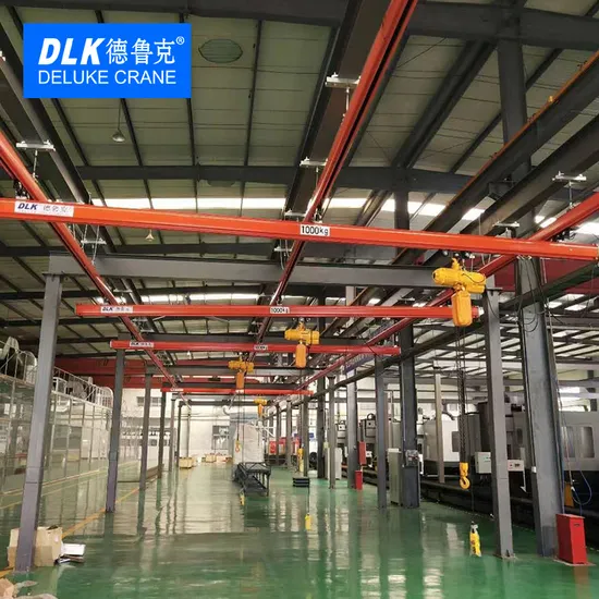 0.25 0.5 1 1.5 2 Tons Free Standing Workstation Flexible Kpk Monorail Cranes