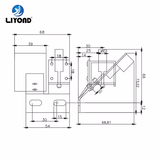 Tripping Solenoid Coil DC 110V Latching Electromagnet for Switchgear