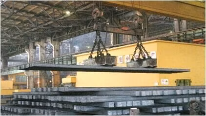 Series MW22 High Temperature Type Lifting Magnet for Slab