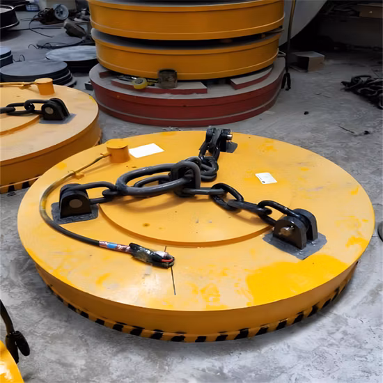 Industrial Lifting Electromagnet for Forklifts with Diameter 1.5 M