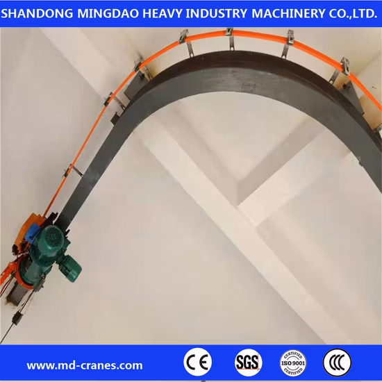 Standing Workstation 10t Monorail Cranes with Electric Hoist Design Price