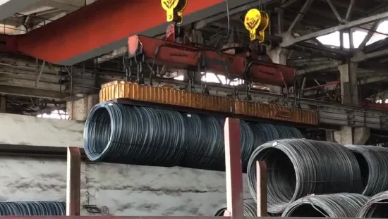 Lifting Electromagnet for High Speed Wire (coiled bar)