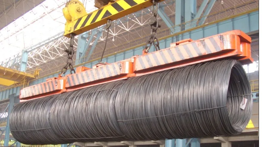 Lifting Electromagnet for High Speed Wire (coiled bar)